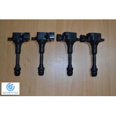 Катушка зажигания Nissan Pathfinder (R50) 3.5 V6 4.0 бензин 2000- 224338J11C 224338J115 224488J111 (Ниссан