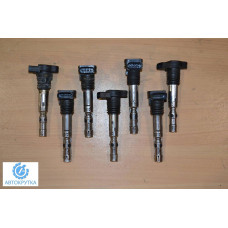 Катушка зажигания Seat Leon 1.8 BENZ 1999-2006 0040102043 ZSE043 06A905115D GN10236 06B905115R (Сеат Леон,