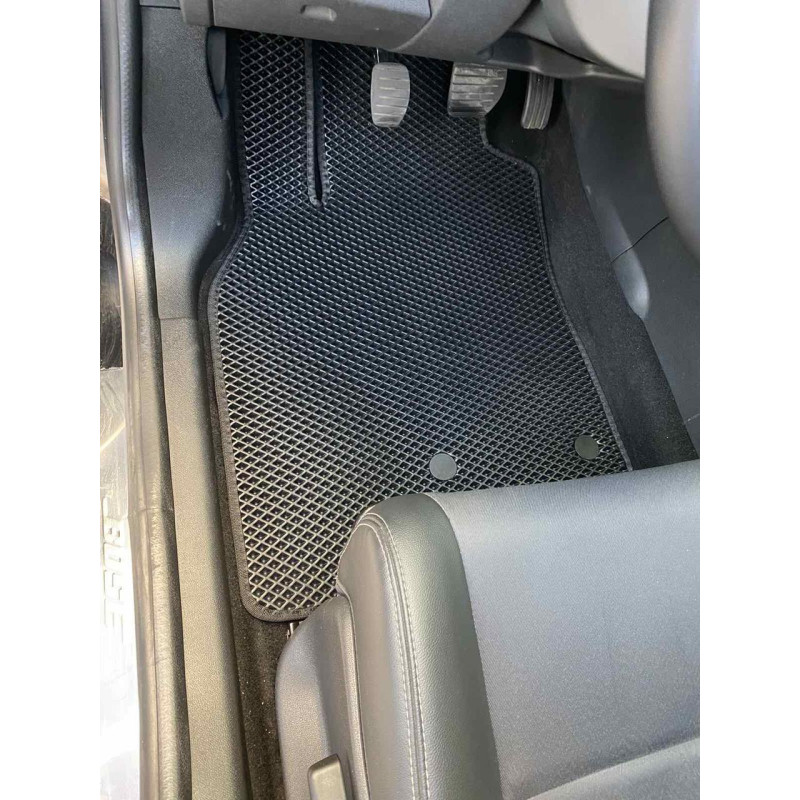 Килимки Салону Eva Volkswagen Passat B5, Фольтсваген Пассат Б5 1996-2005 (4 килимка і тунель між задніми, багато кольорів Ева,