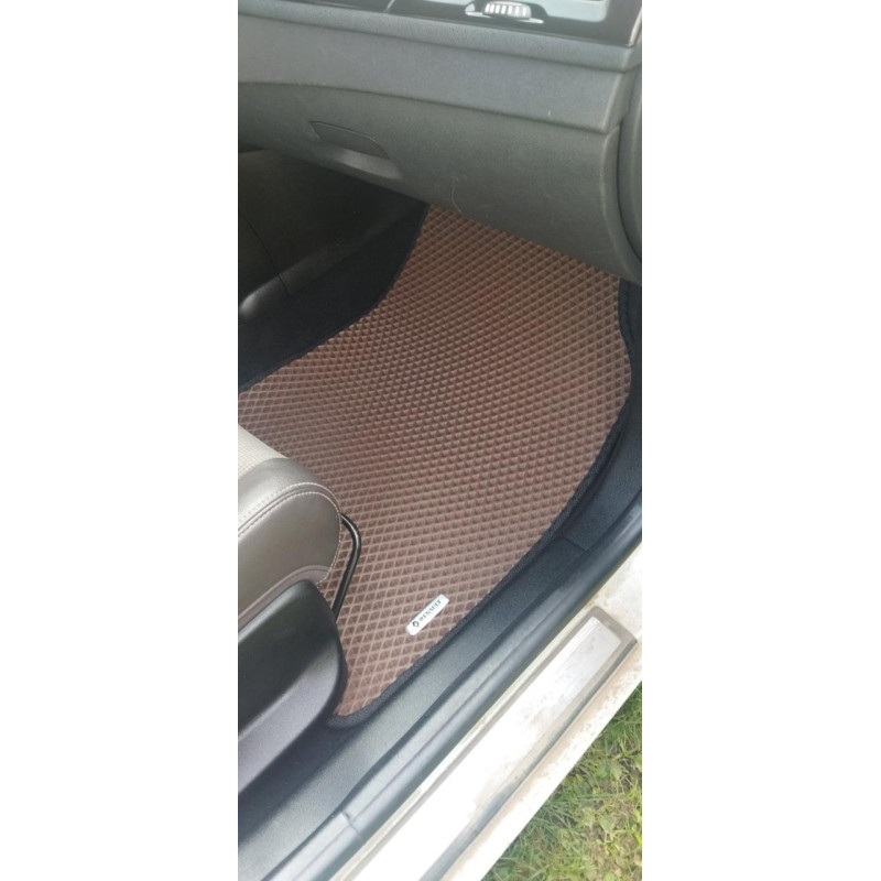 Килимки Салону Eva Volkswagen Passat B5, Фольтсваген Пассат Б5 1996-2005 (4 килимка і тунель між задніми, багато кольорів Ева,