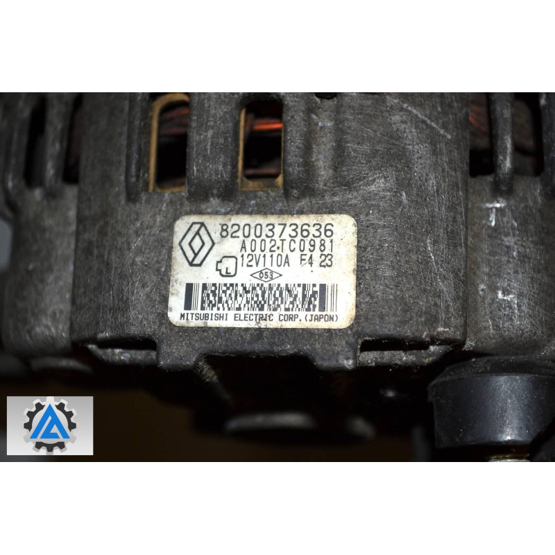 Генератор Nissan Almera N16 1.5dci 2003- (Ніссан Альмера, Ніссан Альмера Н16)