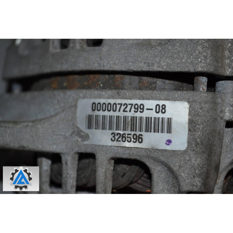 Генератор Nissan Micra 1.2 16V (K12) 2002-2010 23100AX62A 186408 (Ніссан Мікра, Ніссан Мікро)