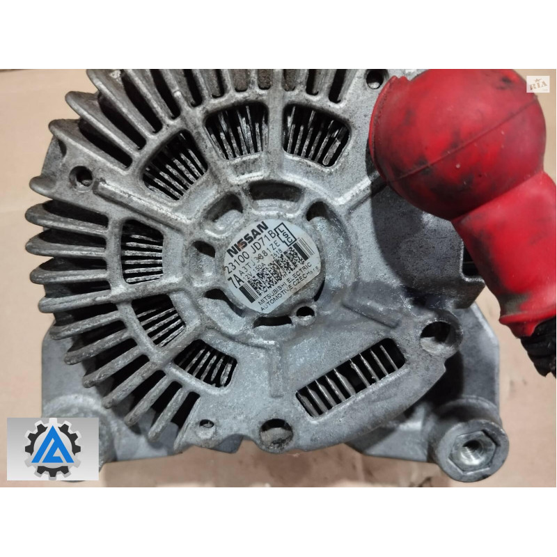 Генератор Nissan Qashqai J10 2007-2013 2.0 Dci (Ніссан Кашкай, Нісан Кашкай)