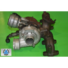 Турбіна Audi A3 1.9TDI AXR ATD 74кв 2000-2003 038253016H (Ауді А3, Ауді Ей3)
