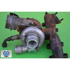 Турбіна Volkswagen Bora 1.9 TDI 74kw 2000-2005 038253016L (Фольксваген Бора, Фольцваген Бора)
