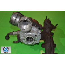 Турбіна Volkswagen Caddy 3 1.9 TDI 77кв (BJB BLS) 2004-2010 03G253014F (Фольксваген Кадді, Фольцваген Кадді)