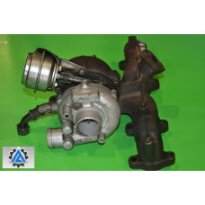 Турбіна Volkswagen New Beetle 1.9TDI 74kw 2001-2010 03G253014E (Фольксваген Нью Бітл, Фольцваген Нью Бітл)